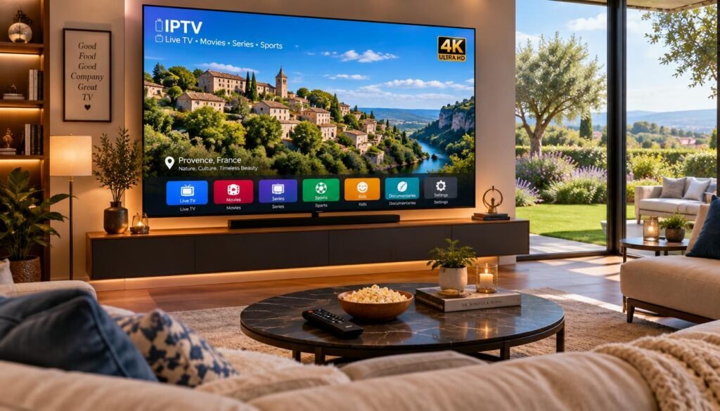 qualité 4K Ultra HD et streaming fluide sur IPTV France